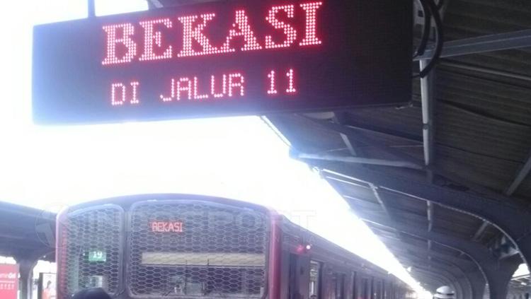 Asian Games 2018 Commuter Line tujuan Bekasi.