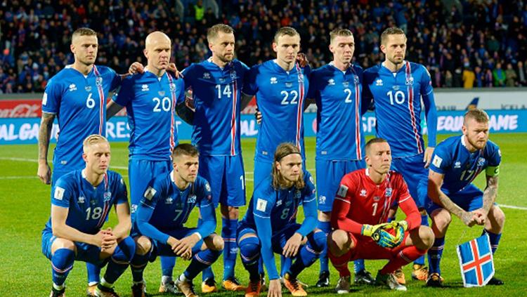 Skuad Timnas Islandia.