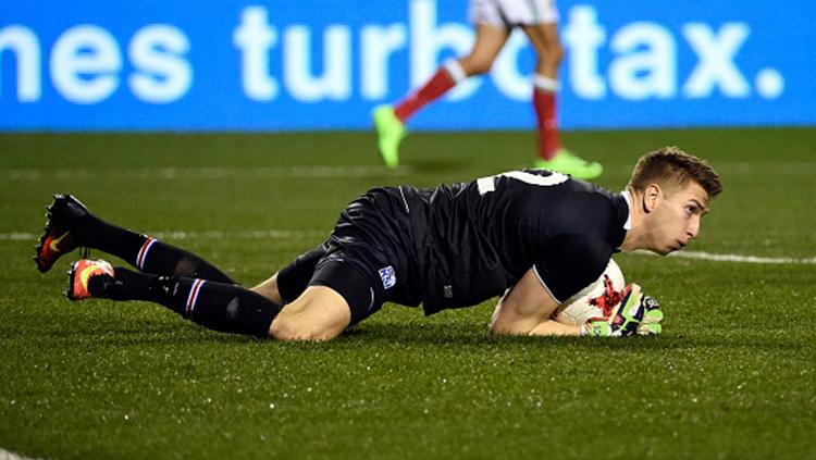 Kiper Timnas Islandia, Frederik Schram. Copyright: INDOSPORT