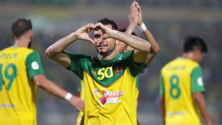 Pemain Kedah FA, Sandro da Silva Mendonca. - INDOSPORT