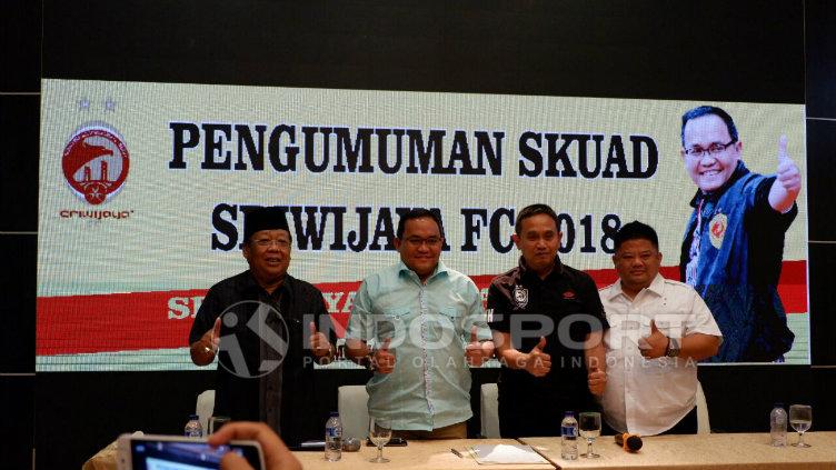 Sriwijaya FC umumkan 27 pemain. Copyright: INDOSPORT/M.Effendi