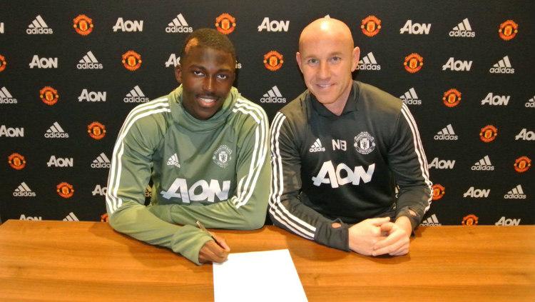 Aliou Traore, gelandang muda Manchester United