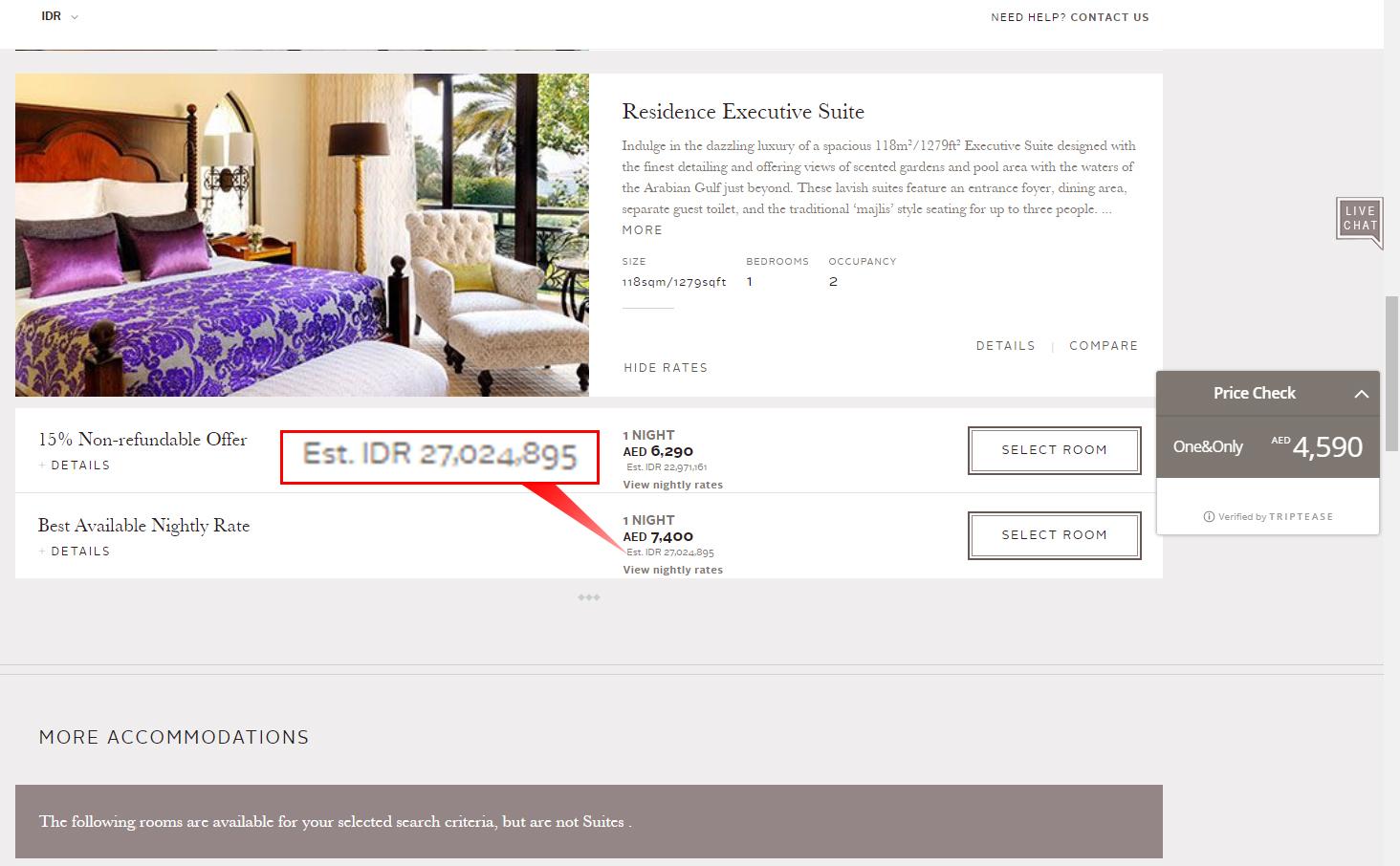 Hotel One&Only Royal Mirage, tempat skuat Man United Menginap. Copyright: -