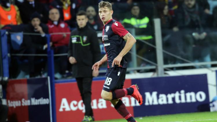 Gelandang Cagliari, Nicolo Cabrella Copyright: INDOSPORT