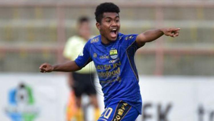 Fulgensius Billy Paji Keraf pemain Persib Bandung Copyright: Istimewa
