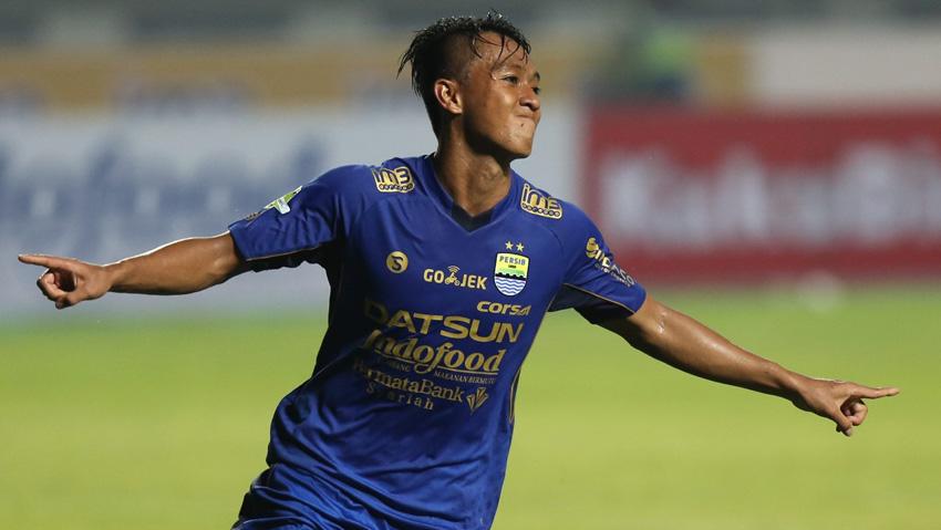 Pemain Persib Bandung, Febri Haryadi. Copyright: pikiran-rakyat.com