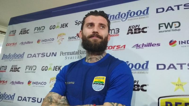 Bojan Malisic pemain bertahan Persib Bandung Copyright: Istimewa