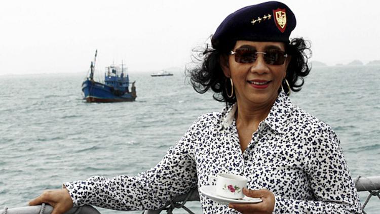 Menteri Susi Pudjiastuti - INDOSPORT