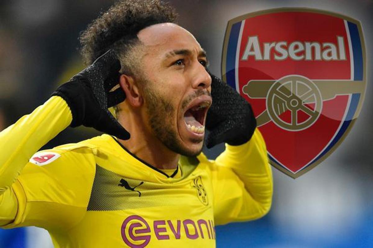 Arsenal membidik Aubameyang untuk gantikan Sanchez. Copyright: The Sun