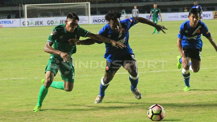 PSMS Medan vs PSM Makassar di Piala Presiden 2018. Copyright: Arif Rahman/INDOSPORT