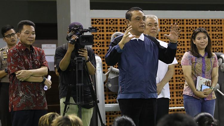 Komisaris Jenderal (Komjen) Pol Syafruddin yang merupakan Chief de Mission (CDM) Kontingen Indonesia untuk Asian Games 2018.