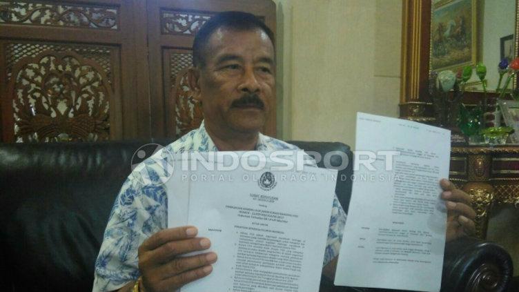 Manajer Persib Bandung, Umuh Muhtar.