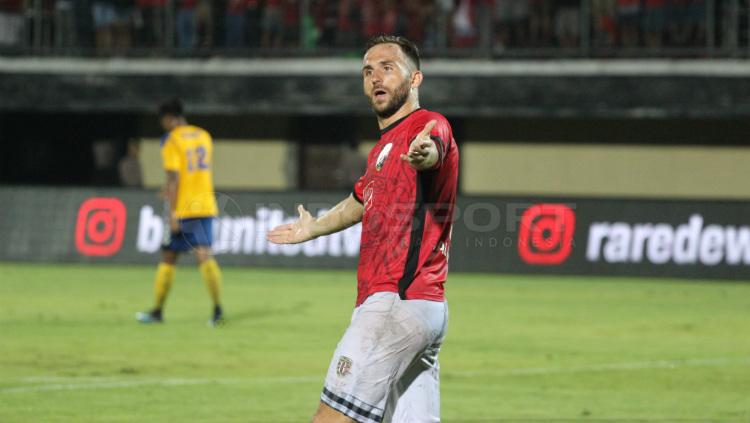 Ilija Spasojevic, striker Bali United Copyright: Rudi Merta/INDOSPORT