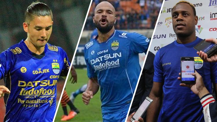 Ki-kanan: Kim Kurniawan, Sergio van Dijk, dan Victor Igbonefo. Copyright: Istimewa