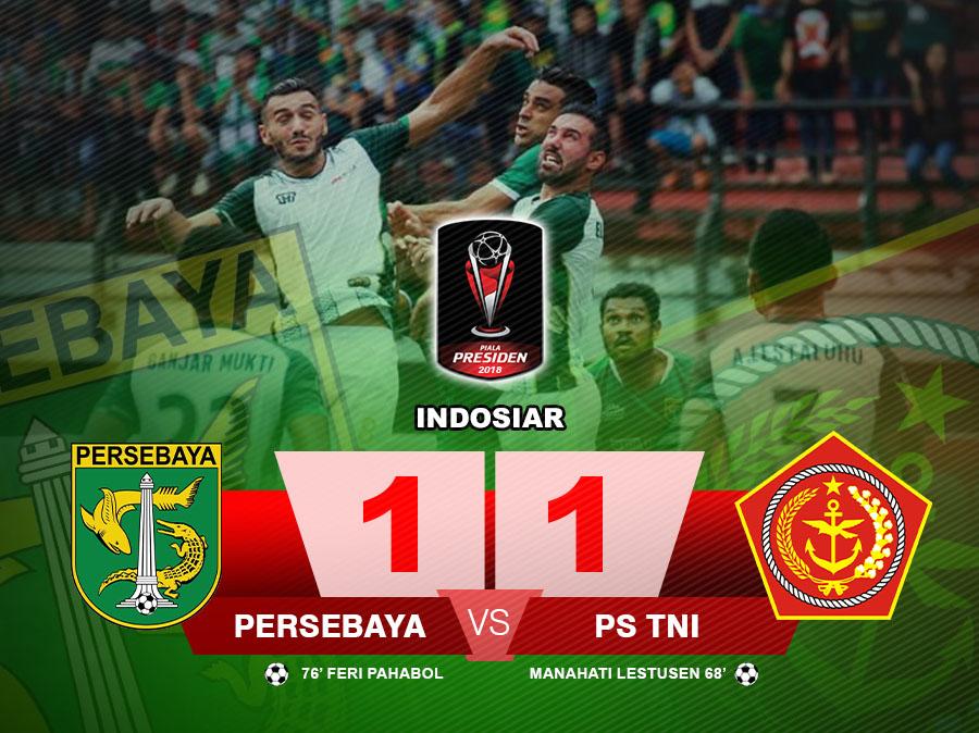 Persebaya vs PS TNI Copyright: Gafis:Yanto/Indosport.com