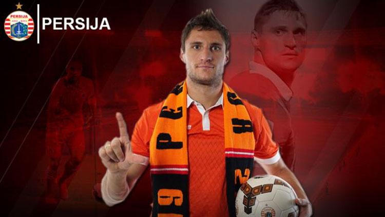 Eks pemain Persija, Yevgeny Kabayev baru-baru ini terlihat berinteraksi dengan Jakmania di media sosial Instagram, apakah ini pertanda sang penyerang balikkan?