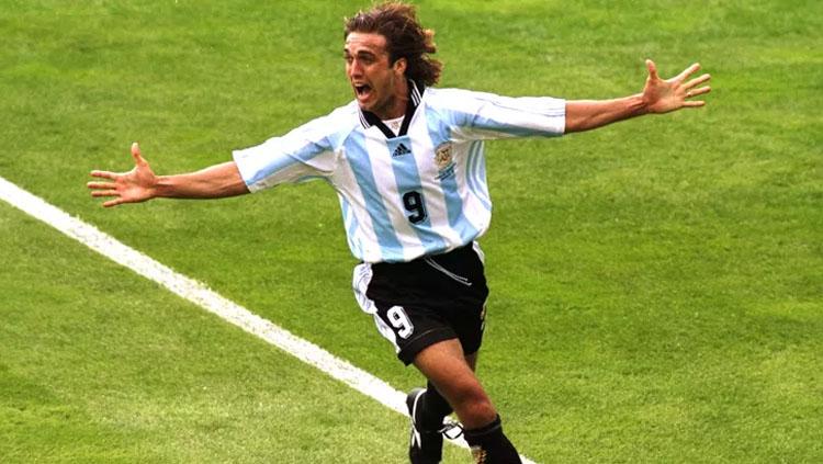 Legenda Timnas Argentina, Gabriel Batistuta.