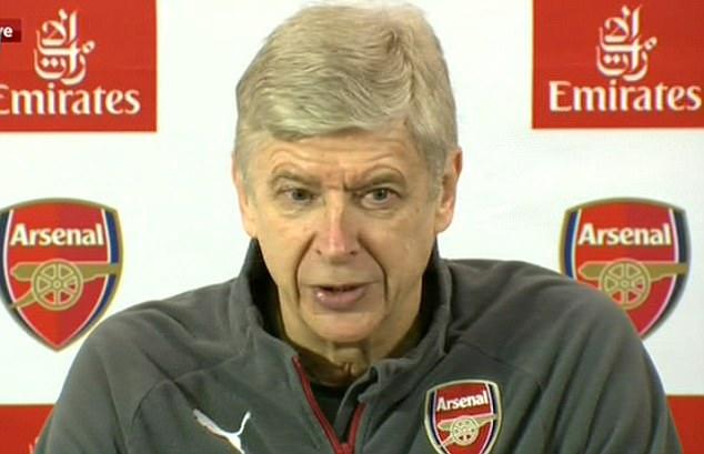 Wenger dalam sebuah konferensi pers. Copyright: -