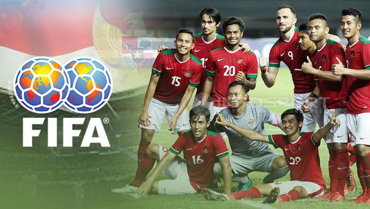 Ranking FIFA Indonesia. - INDOSPORT
