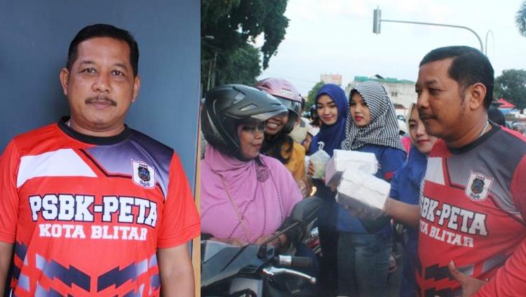 Yudi Meira, Ketua Asosiasi PSSI Kota Blitar. Copyright: pssikotablitar