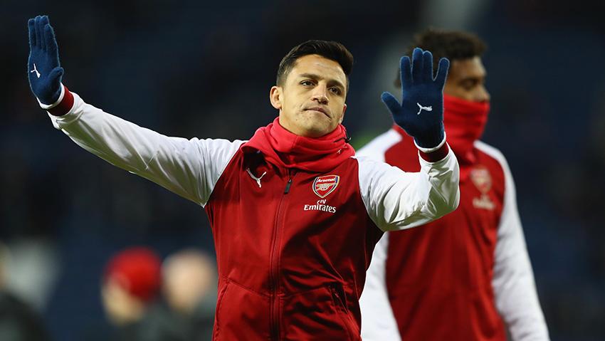 Alexis Sanchez Copyright: Indosport.com