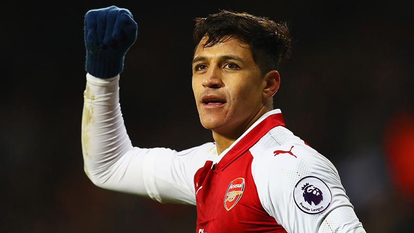 Alexis Sanchez Copyright: Indosport.com