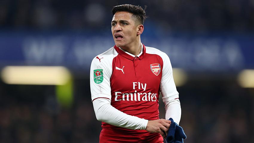 Alexis Sanchez Copyright: Indosport.com