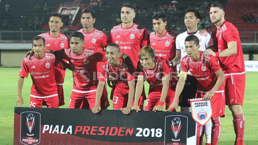 Persija Jakarta vs PSPS Riau.