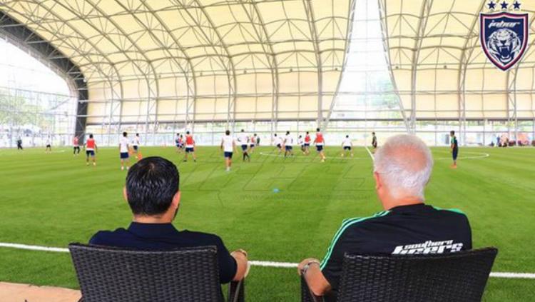 Ini Lapangan Tempat Mario Gomez melatih sebelum ke Persib Bandung Copyright: Johor Darul Takzim Facebook