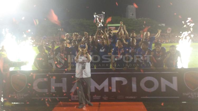 PSM Makassar juara Asia Super Cup 2018. Copyright: Reno Firhad Rinaldi/INDOSPORT