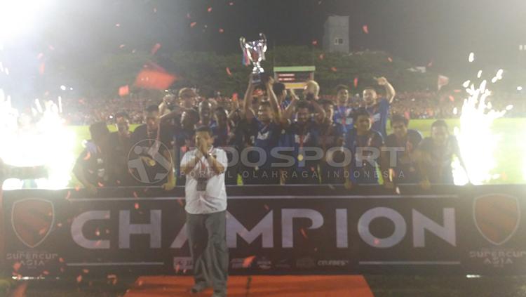 PSM Makassar juara Asia Super Cup 2018. Copyright: Reno Firhad Rinaldi/INDOSPORT