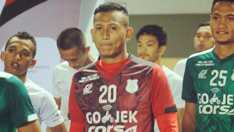 Abdul Rohim, penjaga gawang PSMS Medan Copyright: instagram.com/rohimgoal