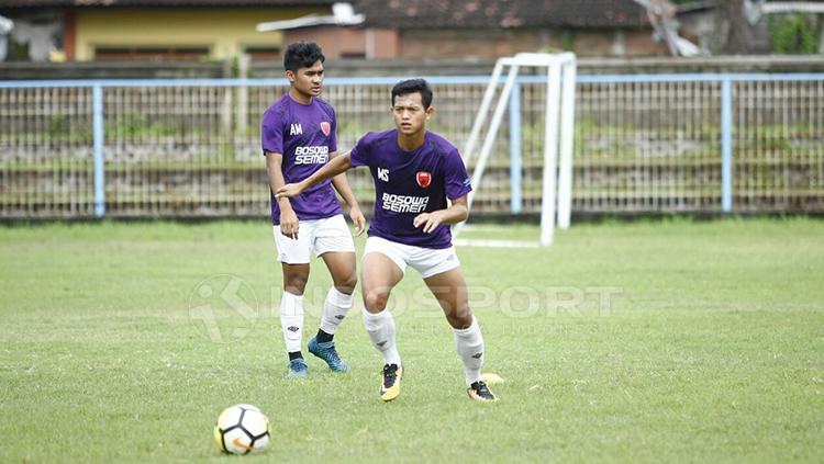 Mantan Striker Timnas U-19, Muchlis Hadi Ning mundur dari seleksi PSM Makassar. Copyright: Reno Firhad Rinaldi/INDOSPORT