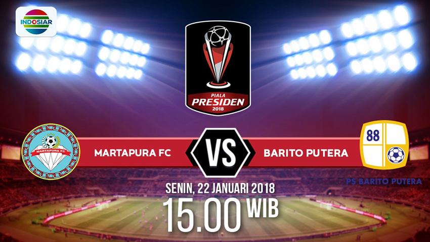 Martapura FC vs Barito Putera