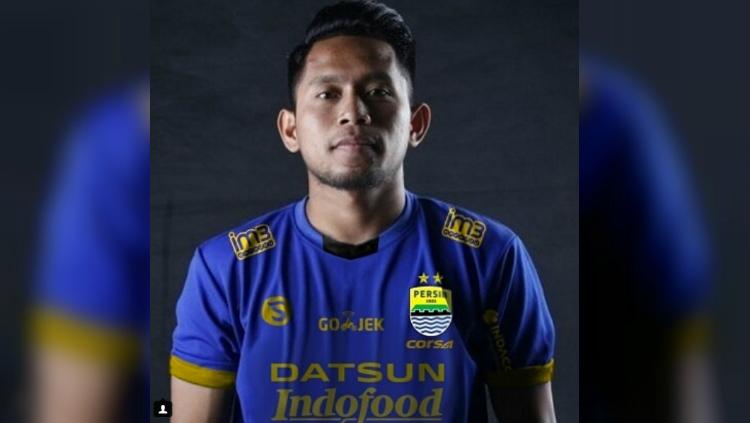 Suntingan gambar Andik Vermansah berseragam Persib Bandung Copyright: Instagram