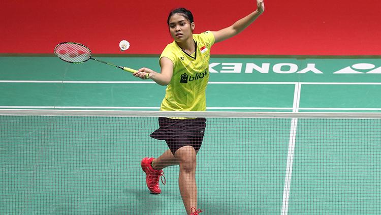 Gregoria Mariska di Indonesia Masters 2018 Copyright: Humas PBSI