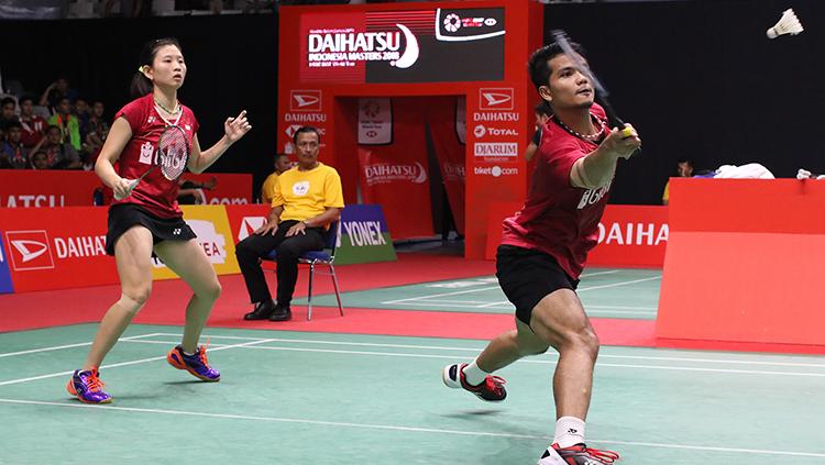 Ricky Karanda/Debby Susanto di Indonesia Masters 2018. Copyright: Humas PBSI