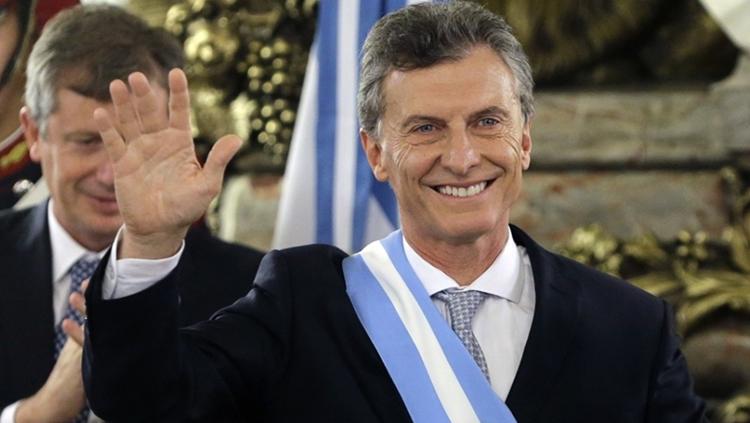 Presiden Argetina, Mauricio Macri. Copyright: INDOSPORT