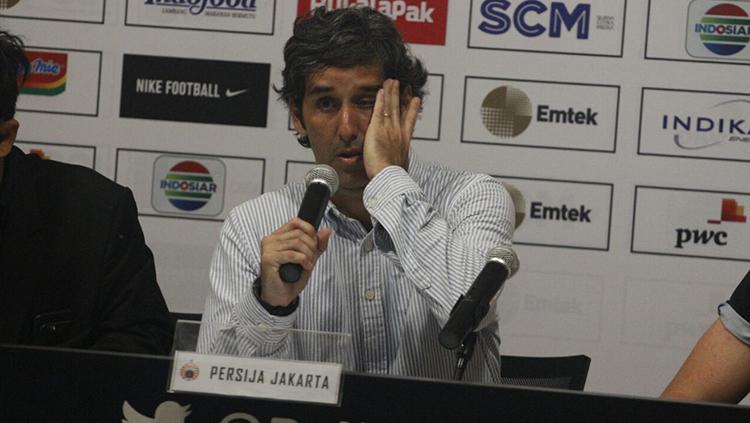 Pelatih Persija Jakarta, Stefano Cugurra Teco. Copyright: Media Persija