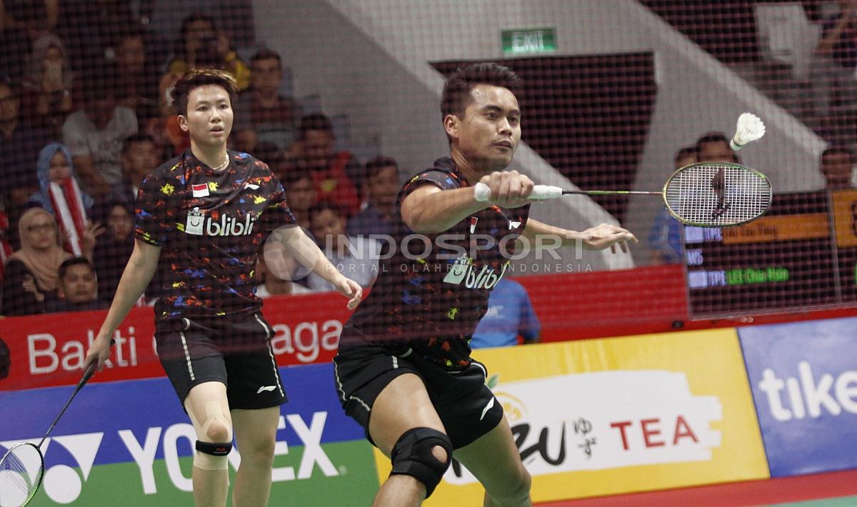 Tontowi Ahmad dan Liliyana Natsir. Copyright: Herry Ibrahim/Indosport.com