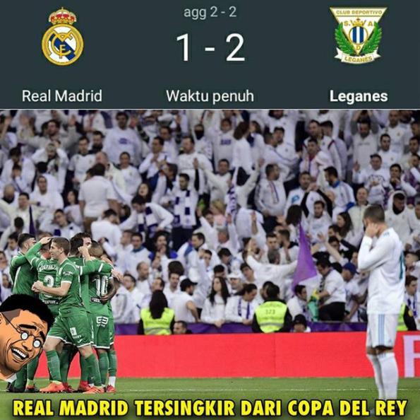 Meme Real Madrid vs Leganes Copyright: Instagram