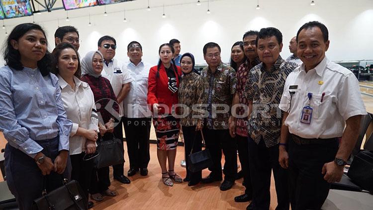 Komisi X DPR RI melakukan kunjungan ke Jakabaring Sport City Copyright: Muhammad Effendi/INDOSPORT