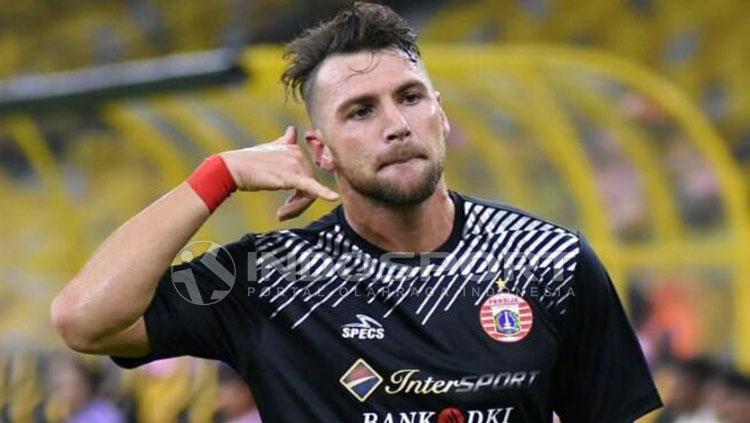 Penyerang asing Persija Jakarta, Marko Simic. Copyright: Media Persija