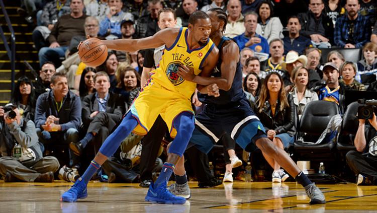 Minnesota Timberwolves vs Golden State Warriors. - INDOSPORT