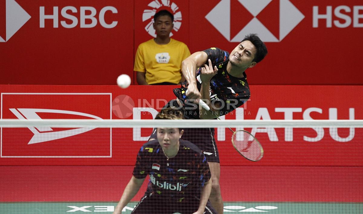 Tantowi Ahmad dan Liliyana Natsir Copyright: Herry Ibrahim/Indosport.com