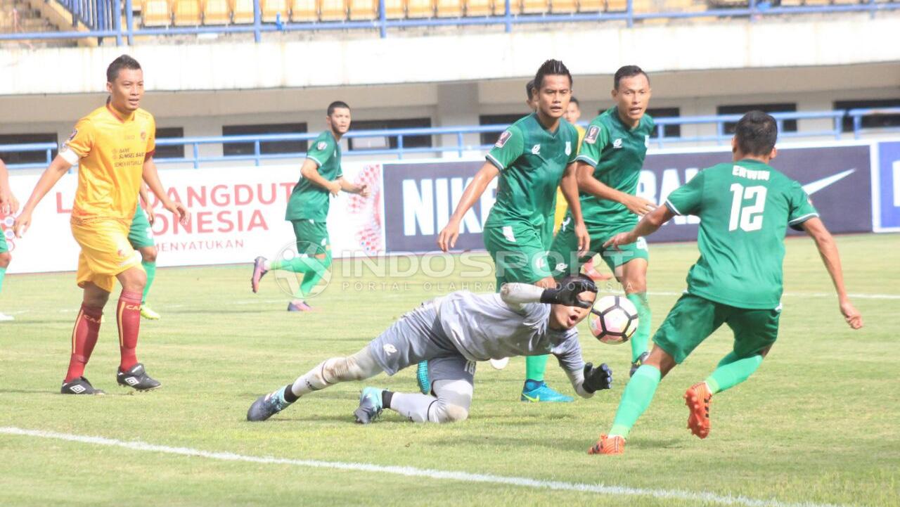 PSMS Medan vs Sriwijaya FC Copyright: Arif Rahman/Indosport.com