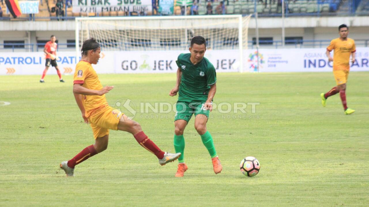 PSMS Medan vs Sriwijaya FC Copyright: Arif Rahman/Indosport.com