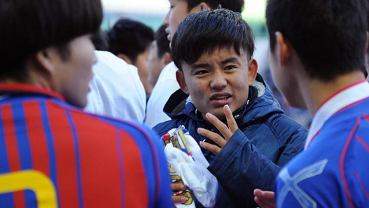 Gelandang FC Tokyo, Takefusa Kubo. Copyright: Getty Images