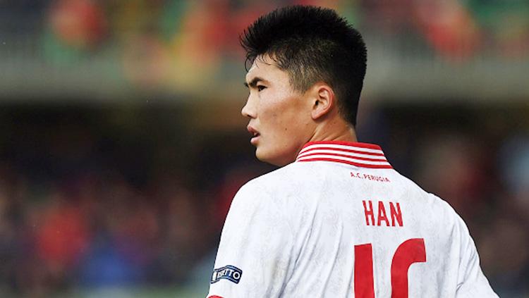 Pemain asal Korea Utara, Han Kwang-song, berpeluang menjalani debut bersama tim senior Juventus di Serie A Italia menggantikan Cristiano Ronaldo. - INDOSPORT