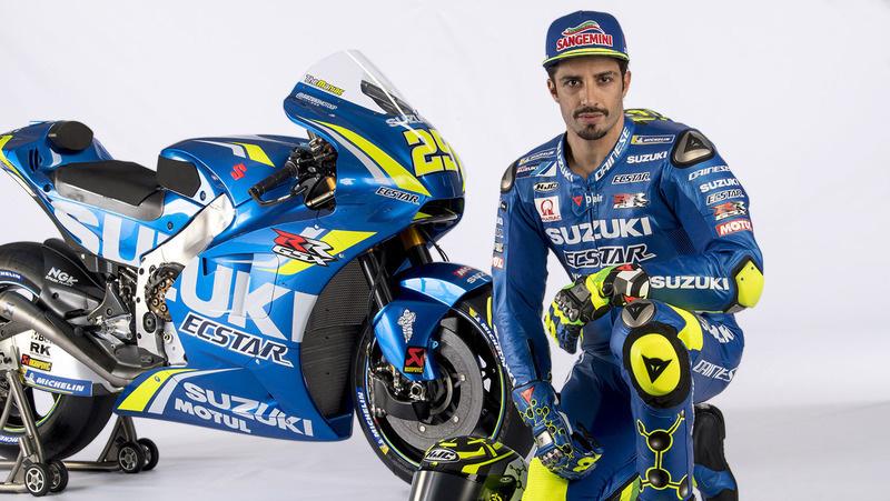 Pembalap Suzuki, Andrea Iannone.